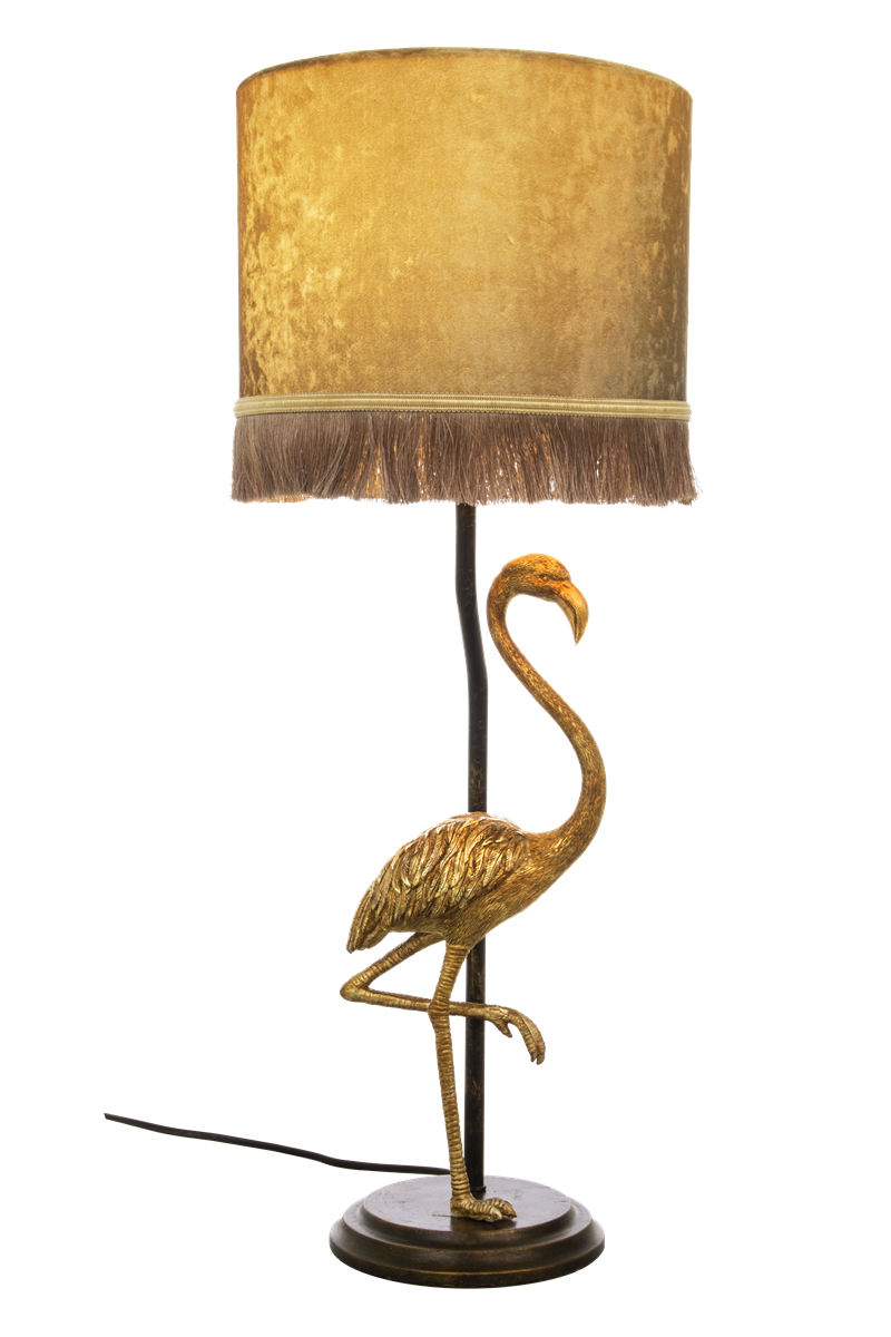 Flamingo bordslampa mässingsfärg