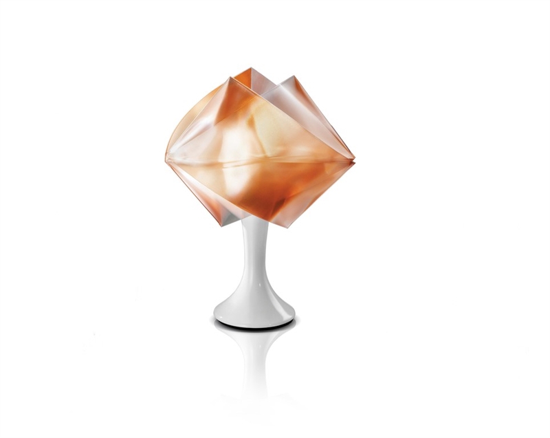 Gemmy prisma bordslampa amber