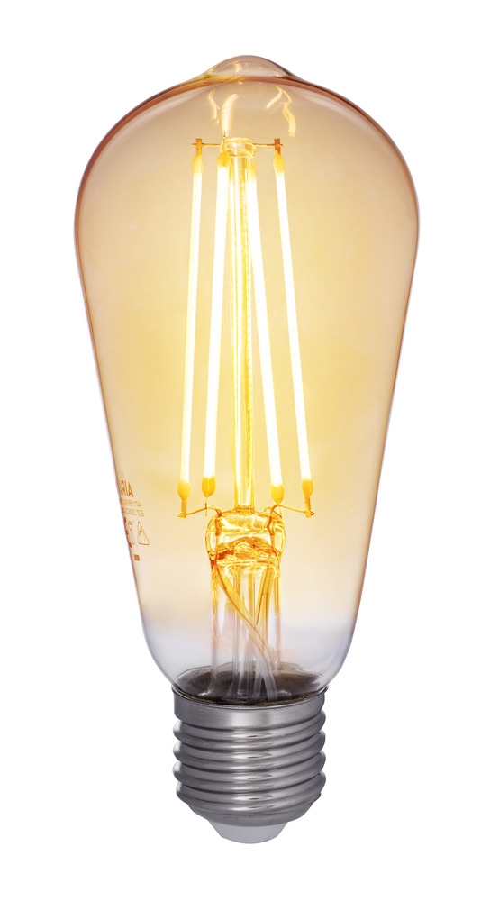 Edisonlampa amber 4,5W E27