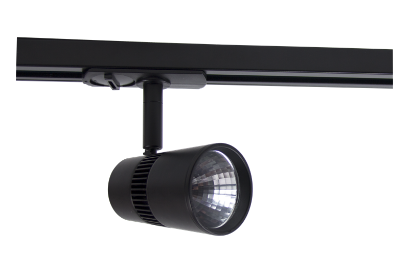 Aero spotlight svart LED