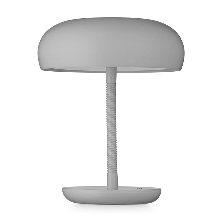 Bend bordslampa ljusgrå