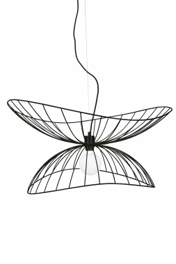 Ray 70cm taklampa svart