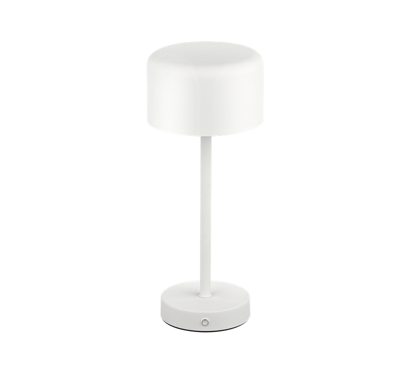 Jeff vit bordslampa uppladdningsbar