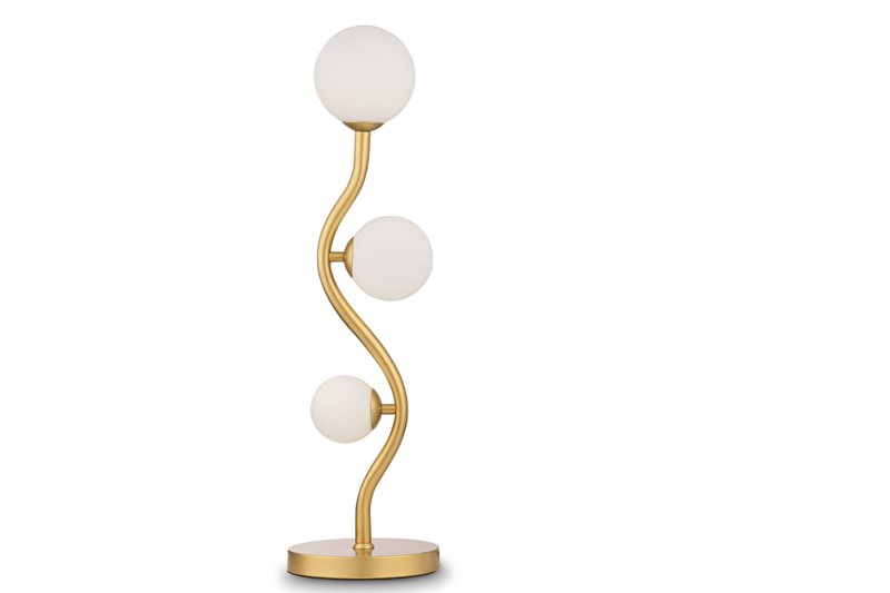 Uva bordslampa guldfärg