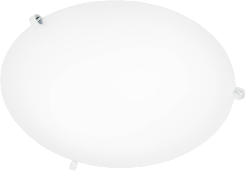 Ögla plafond 55cm vit