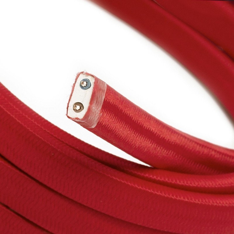 Textilkabel röd för Filé System 