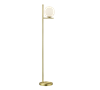 Pure golvlampa mässingsfärg