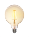 Globlampa 125mm LED amber E27