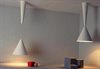 Diabolo taklampa vit