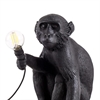 Monkey bordslampa svart
