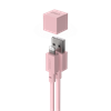 Cable 1 USB-A Old Pink