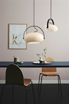 DC taklampa 40cm opal