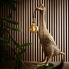 Ducky golvlampa guld