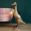 Ducky golvlampa guld