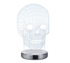 Skull bordslampa