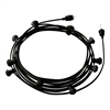 String Light 12,5m svart
